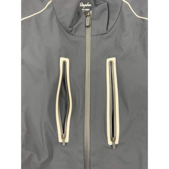 Rapha Mens Classic Gore-Tex Winter Jacket Size 2XL Black Outdoor Cycling - Picture 8 of 13